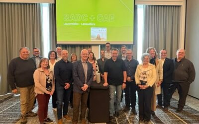 Regional Tour: The Réseau des SADC et CAE Visits Sainte-Agathe-des-Monts